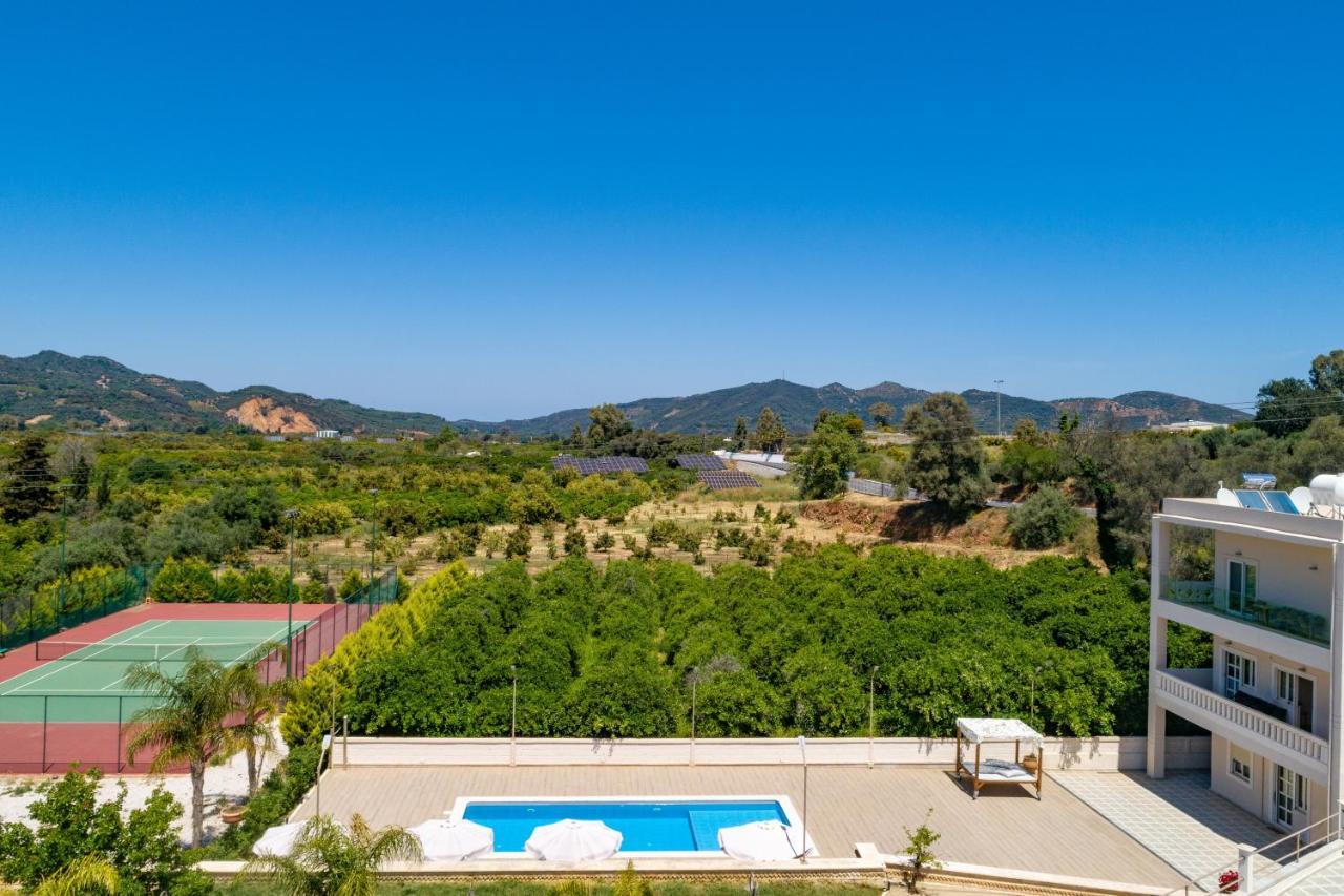 Queen Electra With Pool And Tennis Court * Alikianos